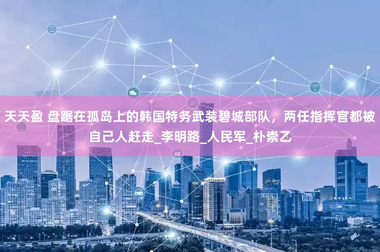 天天盈 盘踞在孤岛上的韩国特务武装碧城部队，两任指挥官都被自己人赶走_李明路_人民军_朴崇乙
