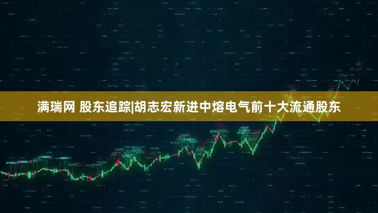 满瑞网 股东追踪|胡志宏新进中熔电气前十大流通股东