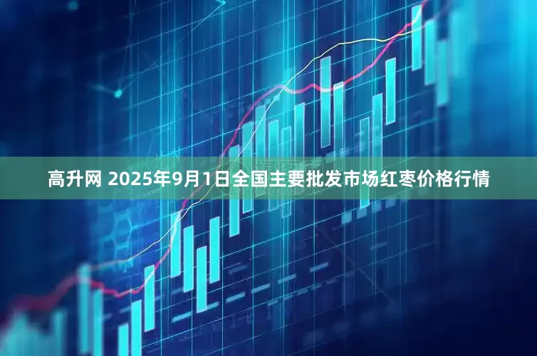高升网 2025年9月1日全国主要批发市场红枣价格行情