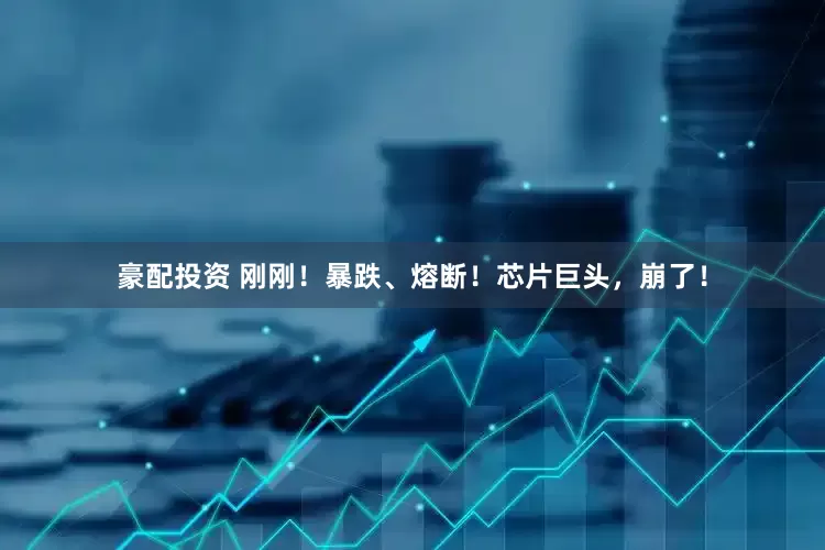 豪配投资 刚刚！暴跌、熔断！芯片巨头，崩了！